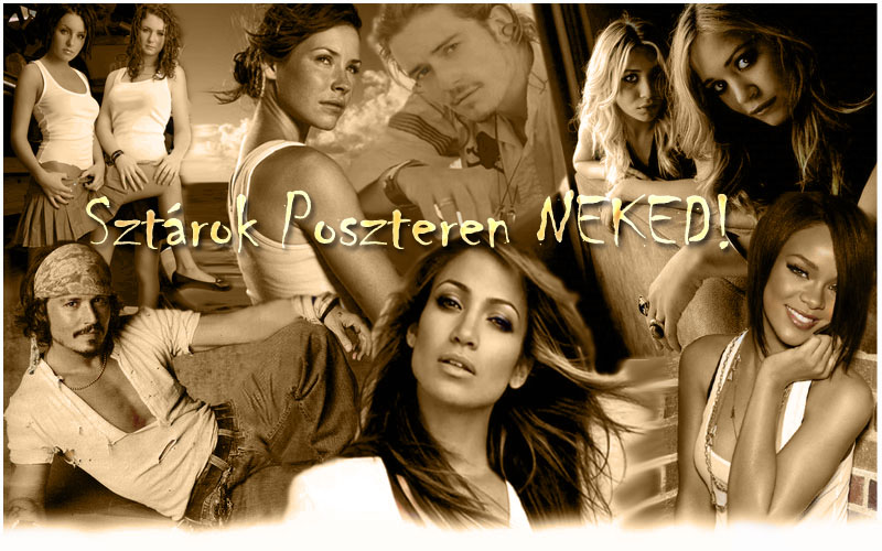 Sztárok poszteren NEKED!